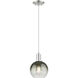 Downtown Urban Brookhaven Globe 1 Light 7.88 inch Mini Pendant