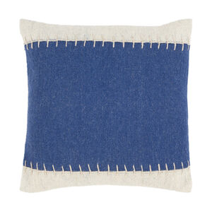 Fairhope 20 X 20 inch Dark Blue Pillow Cover, Square