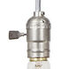 Union Square 1 Light 2.25 inch Pewter Mini Pendant Ceiling Light in Satin Nickel