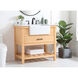 Clement 36 X 22 X 34 inch Natural Wood Bathroom Vanity Cabinet