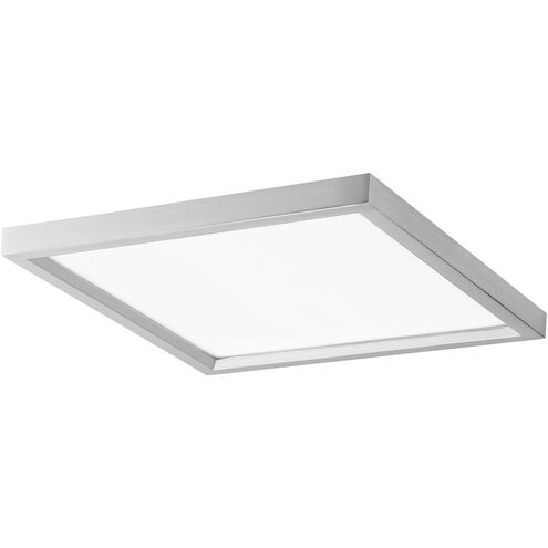 Square LED 15 inch Brushed Nickel Flush Mount Ceiling Light