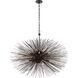 Kelly Wearstler Strada 20 Light 38 inch Aged Iron Oval Chandelier Ceiling Light, Medium