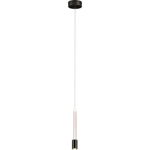 Fluorescence LED 4.7 inch Satin Dark Gray Pendant Ceiling Light