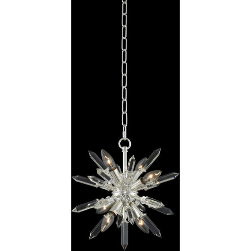 Angelo 6 Light 14 inch Polished Silver Pendant Ceiling Light in Firenze
