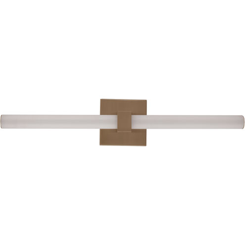 Linear LED 24 inch Satin Brass Vanity Light Wall Light