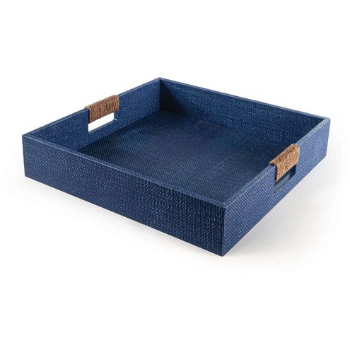Logia Indigo Serving Tray, Large