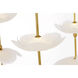 Barbara Barry Petaluma LED 60.25 inch Soft Lacquered Brass Cascading Linear Chandelier Ceiling Light