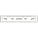 Smyth 5 Light 41 inch Natural White Linear Pendant Ceiling Light in Clear Glass