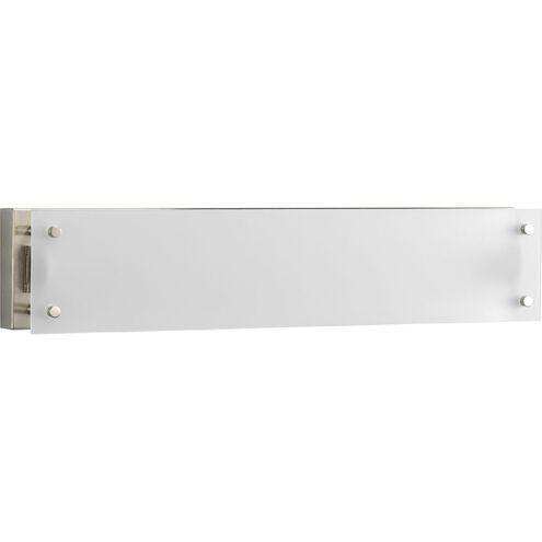 Linear Fluorescent Bath 1 Light 25.62 inch Brushed Nickel Bath Vanity Wall Light