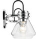 Farum 2 Light 19.25 inch Chrome Vanity Light Wall Light