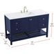 Theo 54 X 34 inch Blue Bathroom Vanity Cabinet