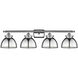Adirondack 4 Light 38 inch Polished Chrome Bath Vanity Light Wall Light
