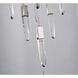 Canada 25 Light 27.56 inch Chrome Chandelier Ceiling Light
