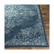 Lara 35 X 24 inch Navy/Teal/Silver Gray/White Rugs