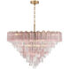 Addis 28 Light 49 inch Aged Brass Chandelier Ceiling Light