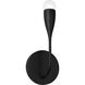 Maya 1 Light 5.13 inch Midnight Black Sconce Wall Light, Small