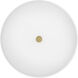 Tess 2 Light 14 inch Black Flush Mount Ceiling Light