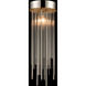 Waterfall 1 Light 5.88 inch Polished Nickel Mini Pendant Ceiling Light