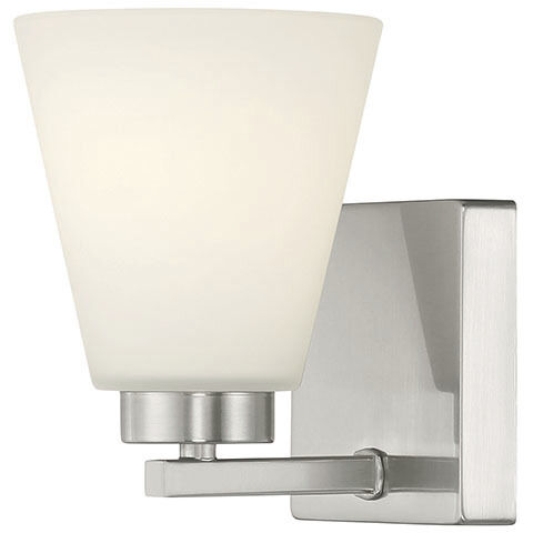 Strayhan 1 Light 5 inch Brushed Nickel Wall Sconce Wall Light
