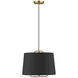 Lamia 1 Light 16 inch Gold Mini Pendant Ceiling Light