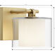 Seville 1 Light 6 inch Legacy Brass Bath Sconce Wall Light