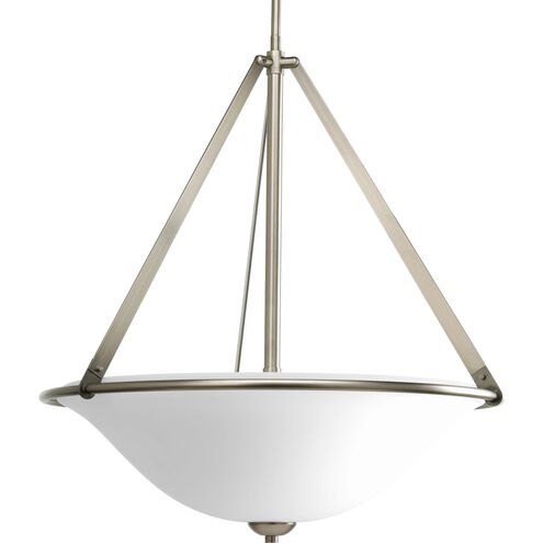 Moments 3 Light 22 inch Antique Nickel Hall & Foyer Ceiling Light