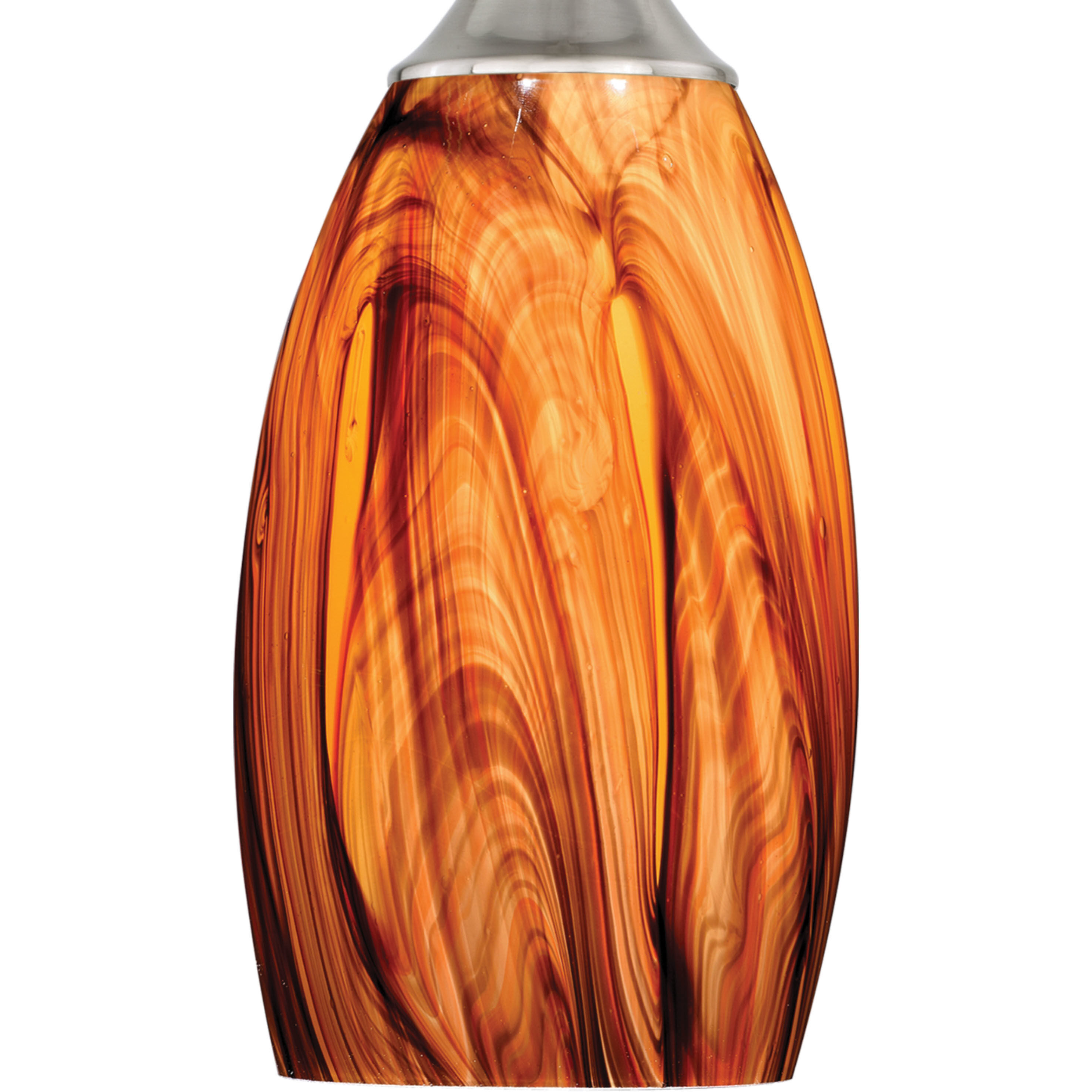 Milano LED 4.75 inch Satin Nickel Mini Pendant Ceiling Light