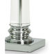 Coleford 25.25 inch 150.00 watt Chrome Table Lamp Portable Light