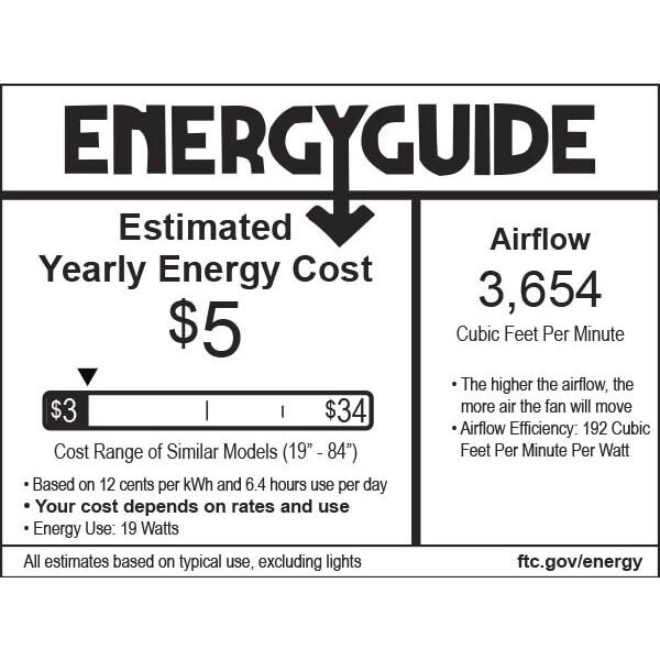 Bling 56 inch Chrome with Silver Blades Ceiling Fan