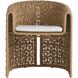 Iggy Pearl and Tan Outdoor Chair