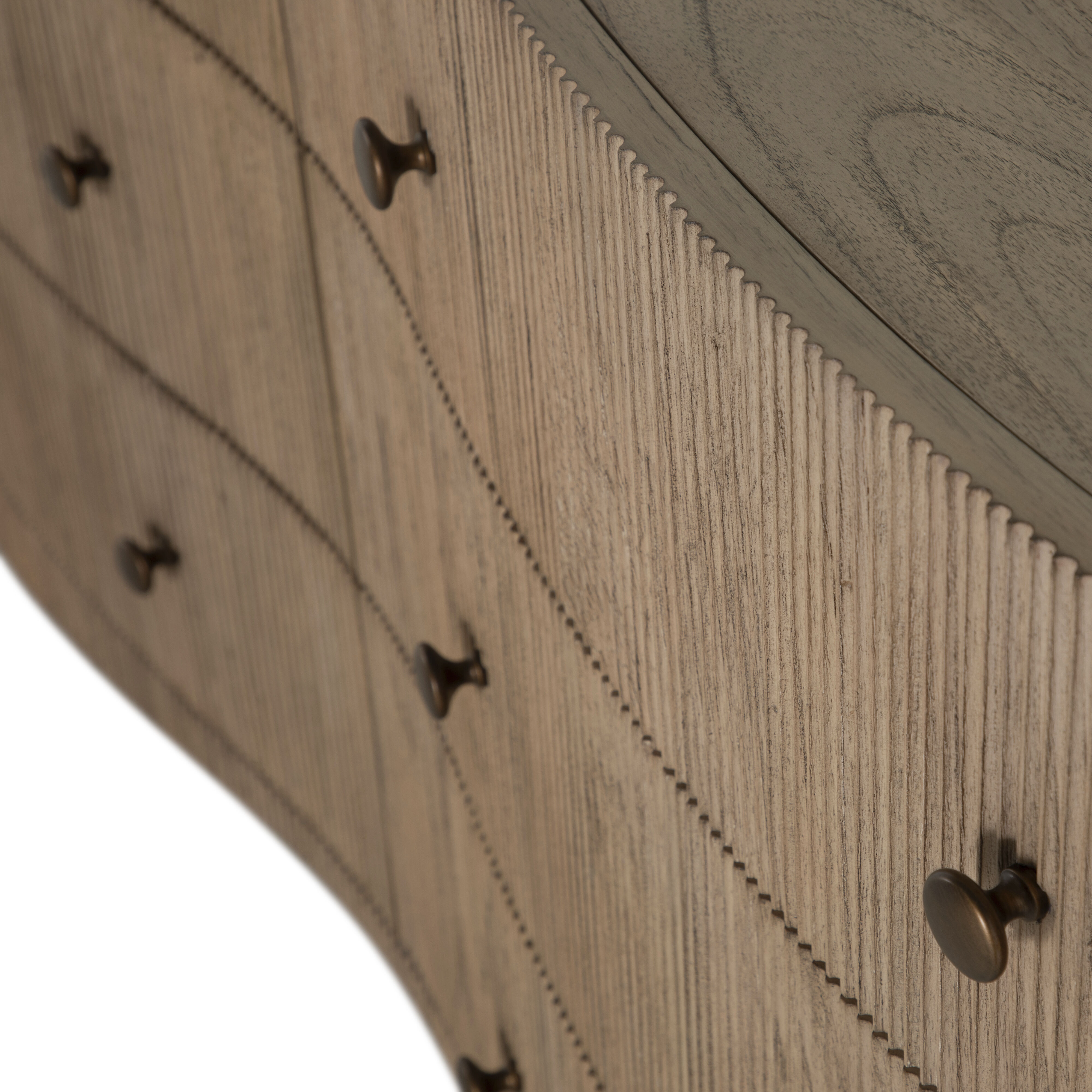 Princeton Blonde Natural / Brushed Bronze Dresser