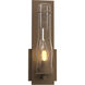New Town 1 Light 4.25 inch Bronze ADA Sconce Wall Light