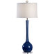 Chelsea House 41 inch 100.00 watt Cobalt/Clear Table Lamp Portable Light