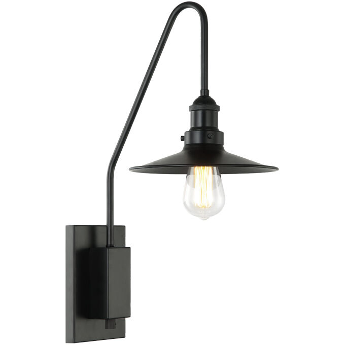Bingrahm 1 Light 8.75 inch Black Wall Sconce Wall Light