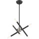 Soho 6 Light 13 inch Scandinavian Gray Chandelier Ceiling Light