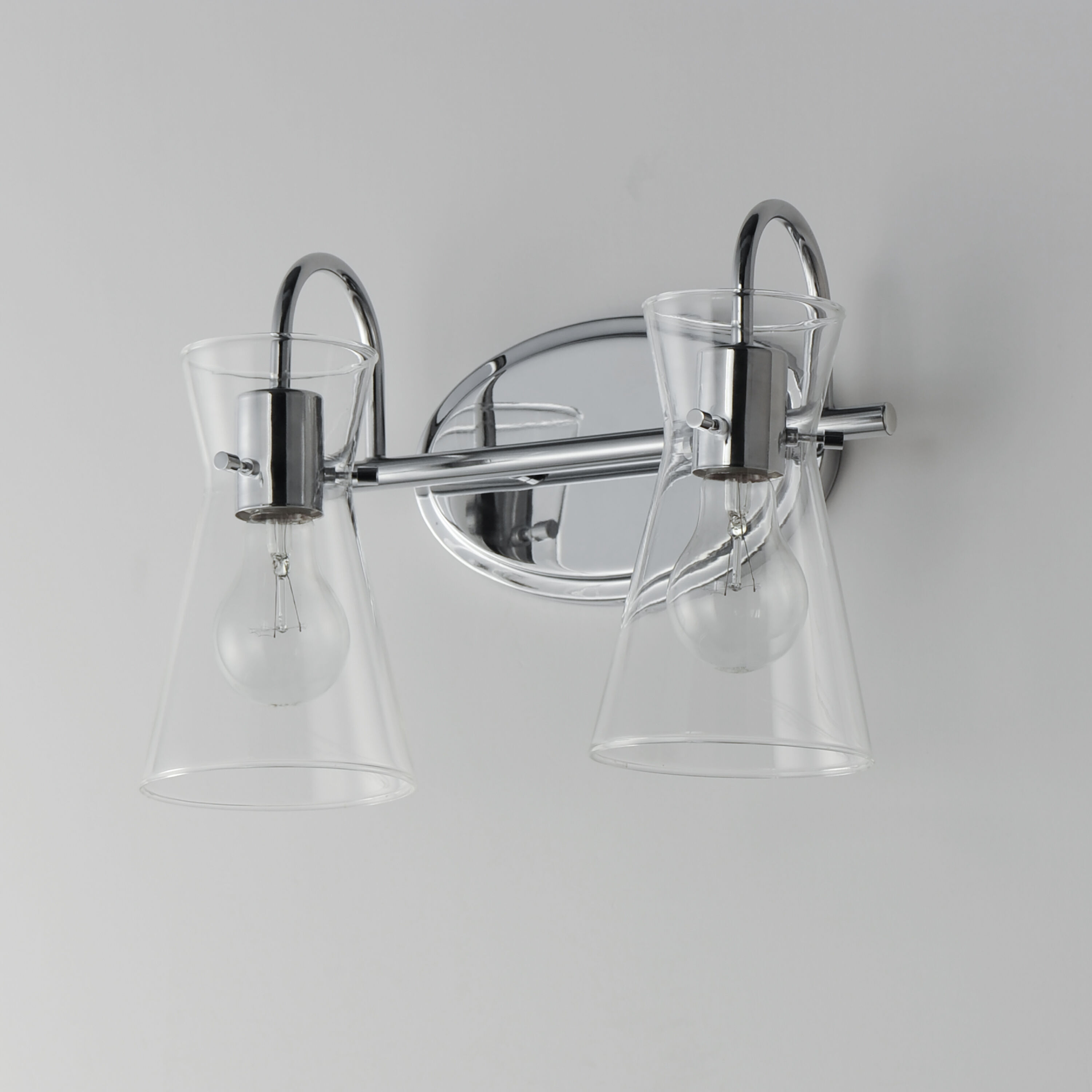 Ava 2 Light 13.5 inch Polished Chrome Bath Vanity Light Wall Light