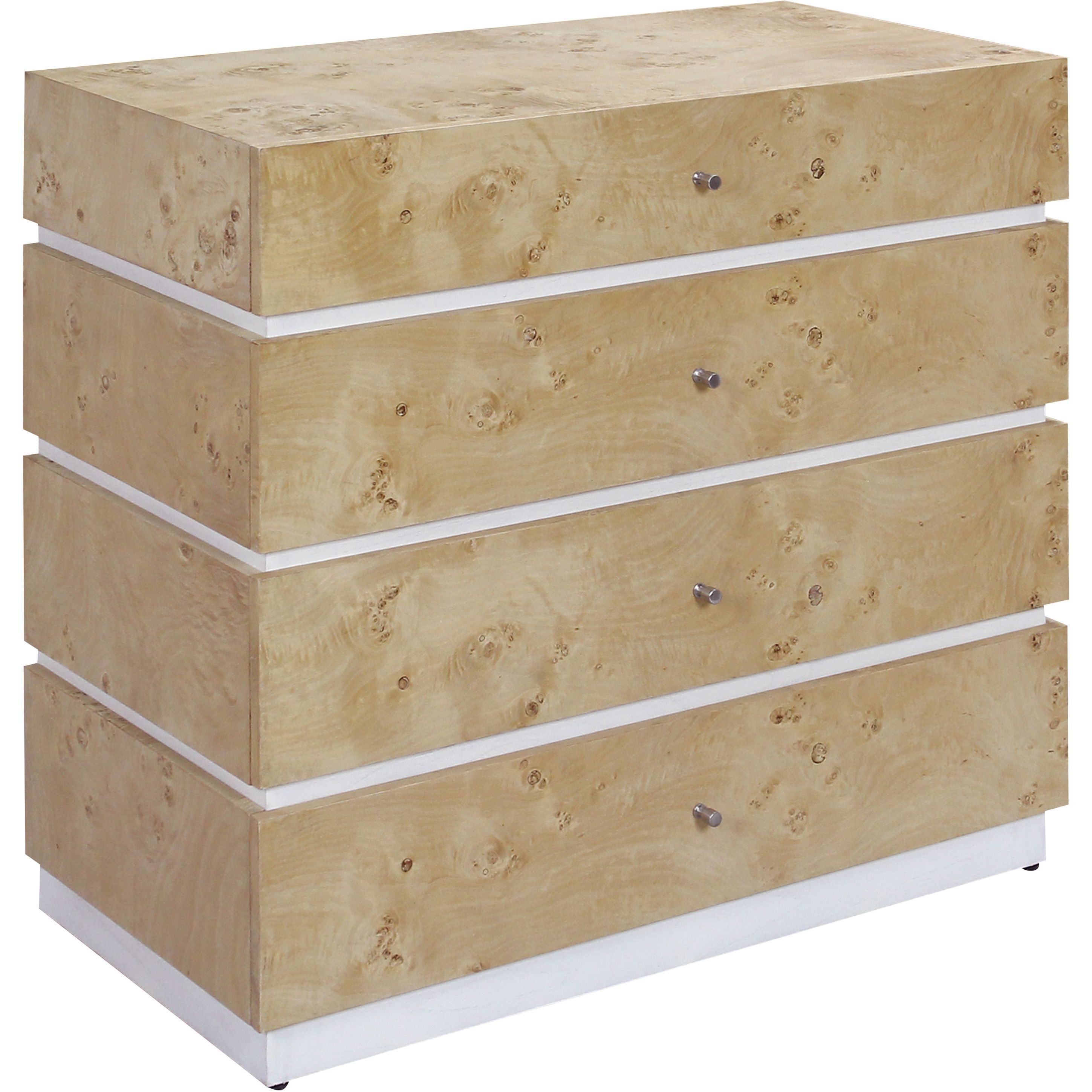 Bromo Bleached Burl Chest