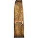 Palmira 1 Light 6 inch Vintage Brass Wall Sconce Wall Light