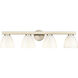 Apria 4 Light 33 inch Modern Gold Vanity Light Wall Light