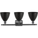 Ballston Dome LED 27.5 inch Matte Black Bath Vanity Light Wall Light