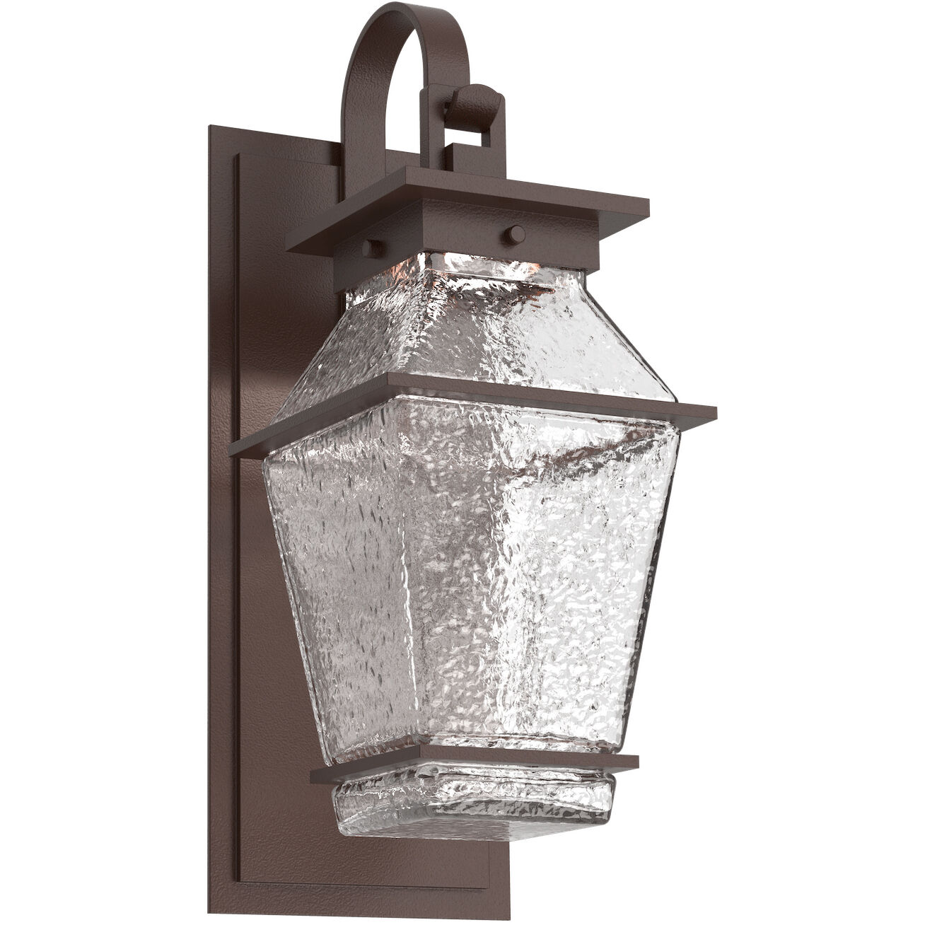 Landmark LED 19.4 inch Statuary Bronze Outdoor Sconce in 3000K LED, Shepherds Hook