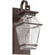 Landmark LED 19.4 inch Statuary Bronze Outdoor Sconce in 3000K LED, Shepherds Hook