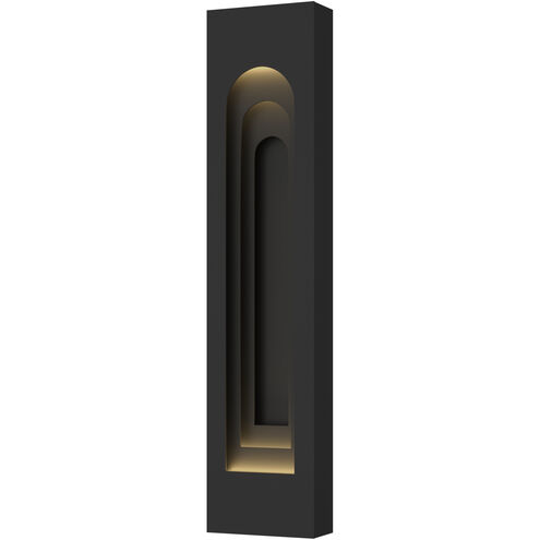 Art + Alchemy Procession Arch 2 Light 40 inch Coastal Black with Coastal Black Outdoor Wall Light