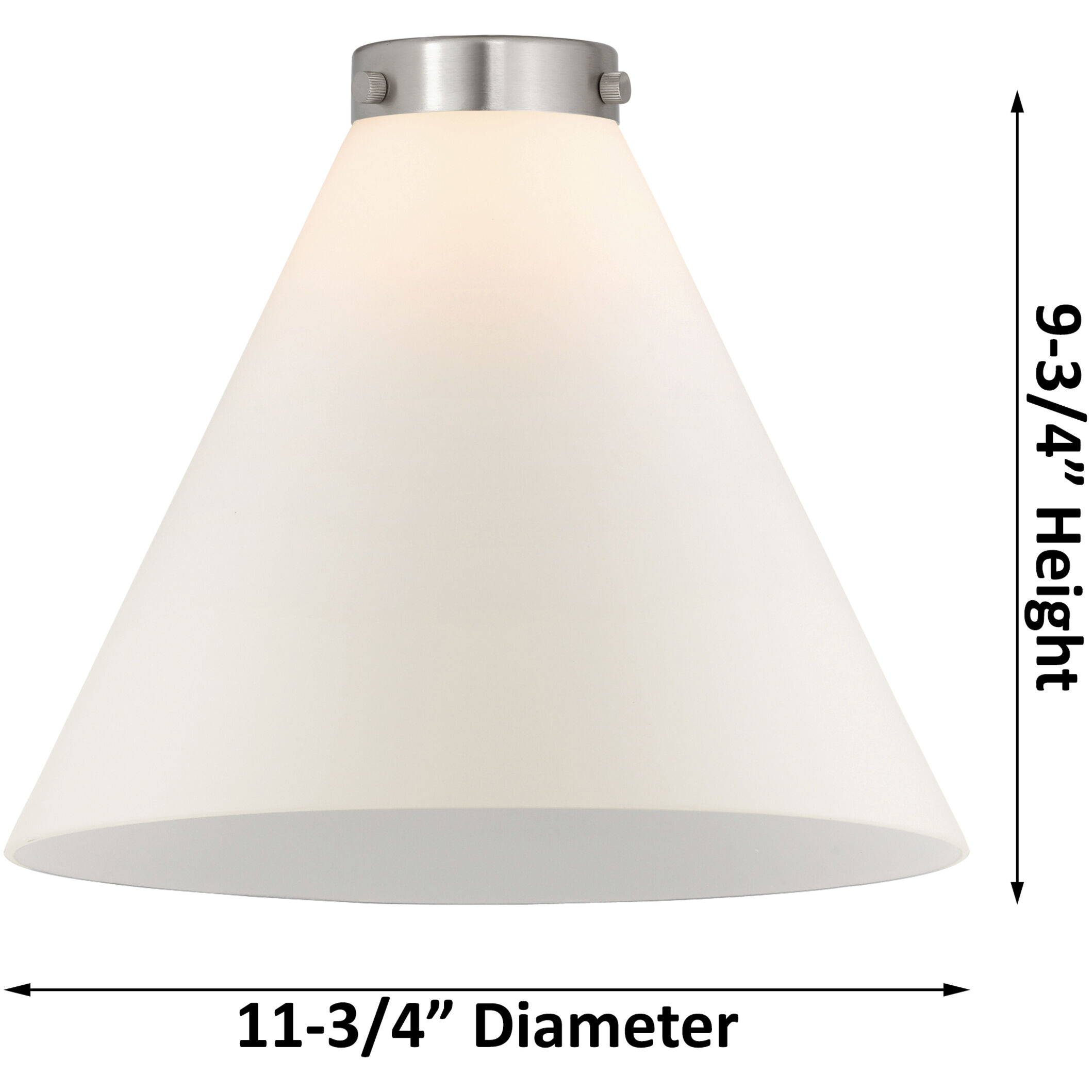 Franklin Restoration Cone LED 12 inch Antique Copper Mini Pendant Ceiling Light in Matte White, Franklin Restoration