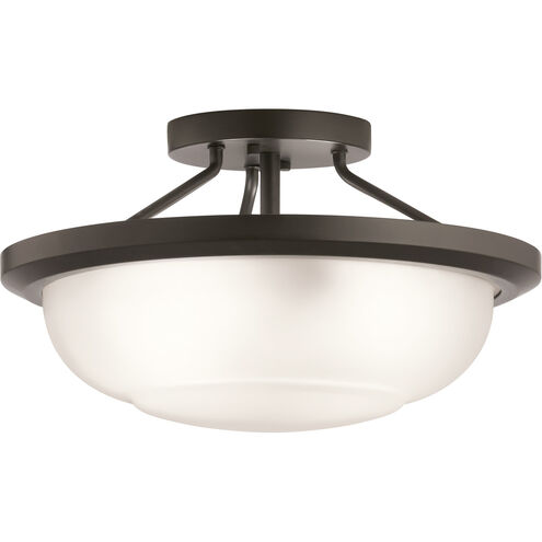 Ritson 2 Light 14 inch Olde Bronze Semi Flush Light Ceiling Light