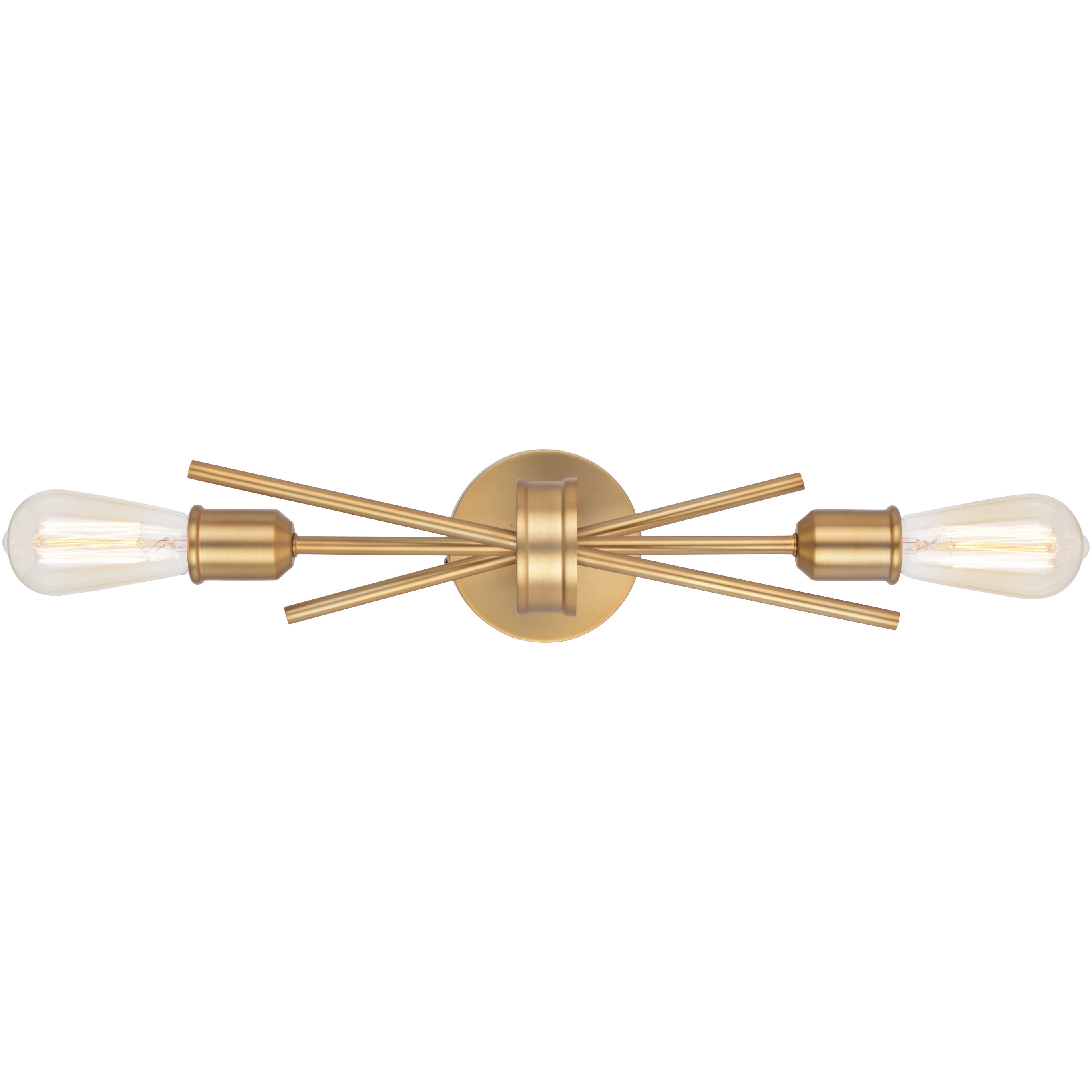 Estelle LED 4.75 inch Natural Brass Wall Light