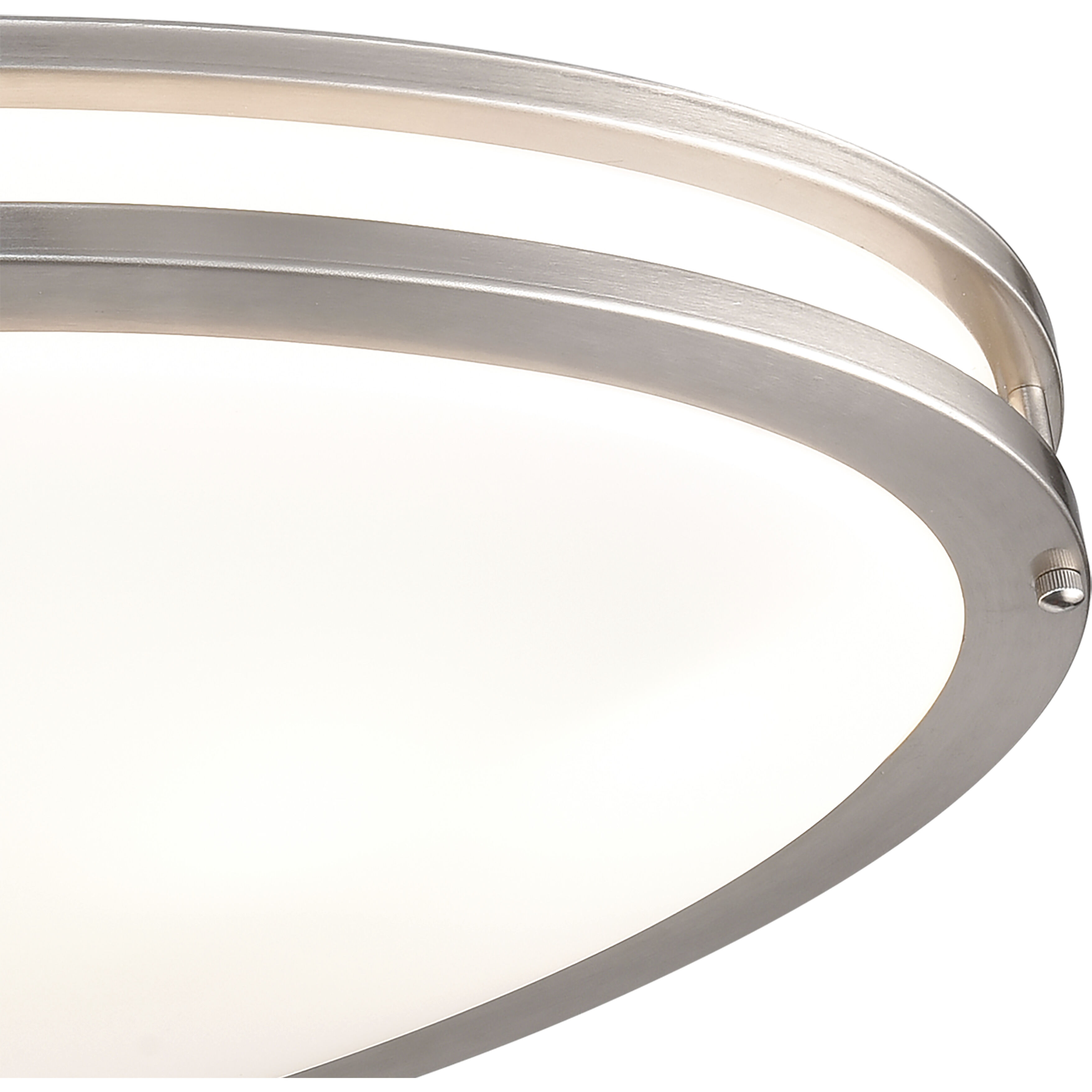 Clarion 6 Light 32.5 inch Brushed Nickel Flush Mount Ceiling Light