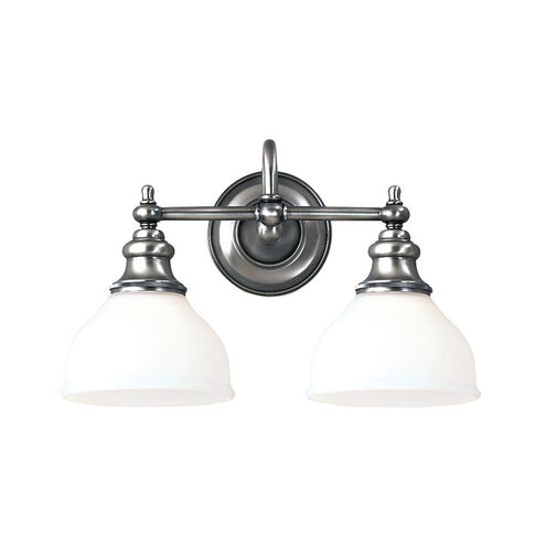 Sutton 2 Light 16.25 inch Bathroom Vanity Light