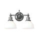 Sutton 2 Light 16.25 inch Polished Nickel Bath and Vanity Wall Light