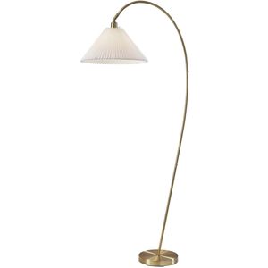 Delaney 72 inch 100.00 watt Antique Brass Floor Lamp Portable Light